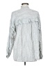 Max Studio Gray Long Sleeve Button-Down Shirt Size M - photo 2