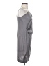 BCBGMAXAZRIA 100% Polyester Solid Gray Cocktail Dress Size XXS - photo 4