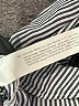 Zara Stripes Gray Blue 3/4 Sleeve Button-Down Shirt Size XS - photo 7