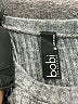Bobi Metallic Gray Pullover Sweater Size XS - photo 7