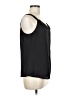 Nic + Zoe 100% Polyester Black Sleeveless Blouse Size M - photo 4