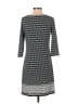 Max Studio Print Gray Casual Dress Size S - photo 2