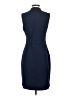 Sharagano Solid Blue Cocktail Dress Size 4 - photo 2