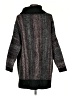 Purejill Tweed Black Turtleneck Sweater Size XS - photo 2