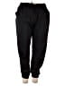 Riley & Rae 100% Polyester Solid Black Track Pants Size XXL - photo 1