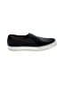 Corso Como 100% Leather Solid Black Sneakers Size 7 1/2 - photo 1