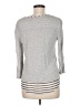 Ann Taylor Gray 3/4 Sleeve Top Size M - photo 2