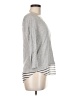 Ann Taylor Gray 3/4 Sleeve Top Size M - photo 4