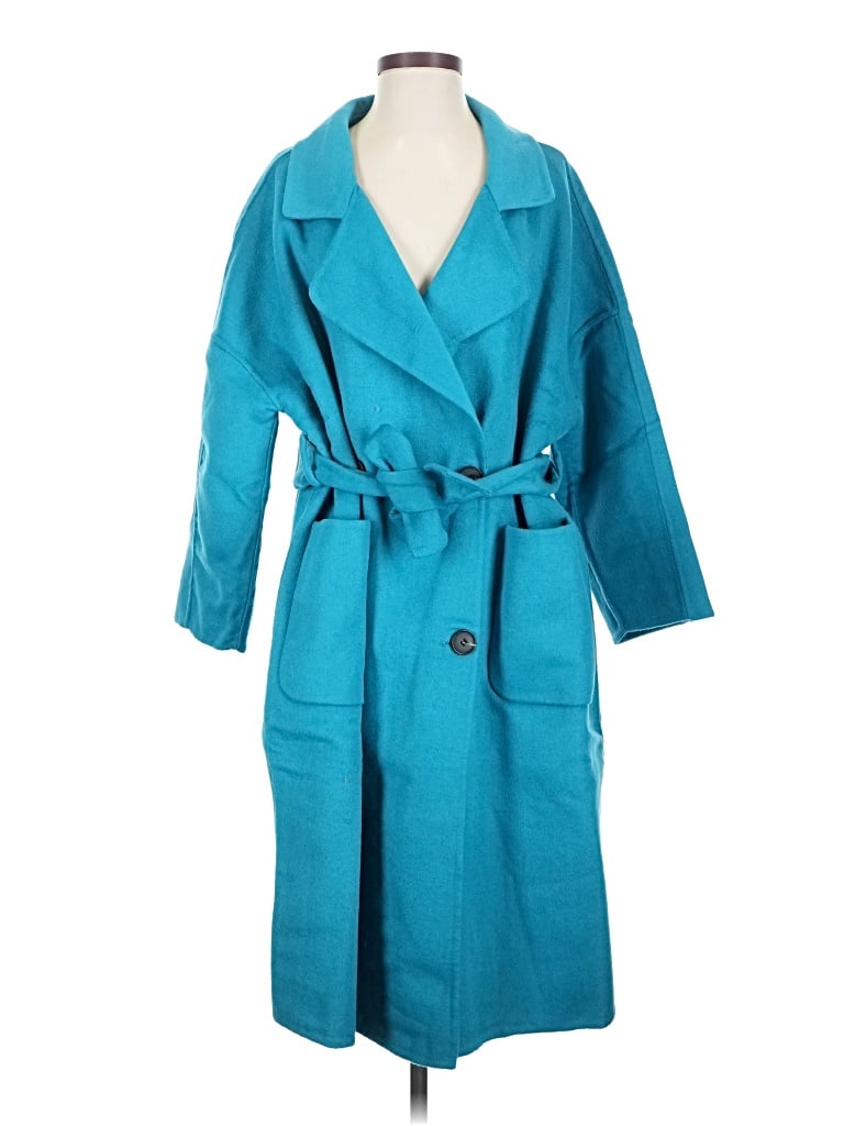 Pre-owned Muse Trenchcoat In Blue
