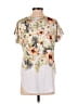 Ember Floral White Short Sleeve T-Shirt Size S - photo 2