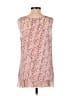 CAbi 100% Polyester Pink Sleeveless Blouse Size S - photo 2