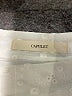 Capulet 100% Cotton Chevron-herringbone White Ivory Formal Skirt Size 1 - photo 4