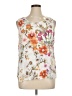 Charlie Ivory Sleeveless Blouse Size XL - photo 1