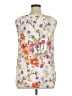 Charlie Ivory Sleeveless Blouse Size XL - photo 2