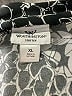 Worthington Metallic Silver Long Sleeve Blouse Size XL - photo 4
