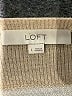 Ann Taylor LOFT Tan Pullover Sweater Size L - photo 7