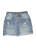 Justice Blue Denim Skirt Size 7 - photo 1
