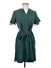 Ann Taylor 100% Polyester Teal Casual Dress Size XXS - photo 1