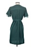 Ann Taylor 100% Polyester Teal Casual Dress Size XXS - photo 2