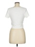 Alya Ivory Short Sleeve T-Shirt Size M - photo 2