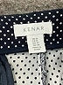 Kenar Chevron-herringbone Blue Casual Pants Size 8 - photo 7