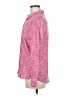 Foxcroft Animal Print Pink Long Sleeve Blouse Size 8 - photo 5