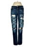 KANCAN JEANS Graphic Blue Jeans Size 26 waist - photo 1