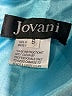 Jovani 100% Polyester Teal Blue Cocktail Dress Size 6 - photo 3