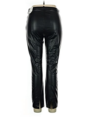 Zara Faux Leather Pants (view 2)