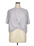 Calia Gray Purple Short Sleeve T-Shirt Size XL - photo 1
