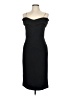 ECI Solid Black Cocktail Dress Size 6 - photo 1