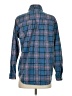 L.L.Bean 100% Polyester Plaid Blue Long Sleeve Blouse Size XS - photo 2