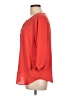 The Limited 100% Polyester Red 3/4 Sleeve Blouse Size L - photo 5