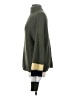 Haute Rogue Color Block Green Turtleneck Sweater Size S - photo 5