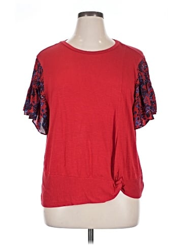 Sharagano Short Sleeve Top (view 1)