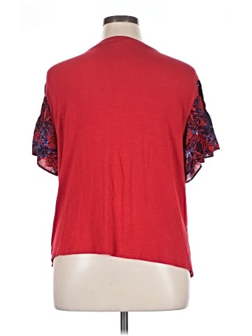 Sharagano Short Sleeve Top (view 2)