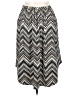 Bobeau Chevron-herringbone Gray Casual Skirt Size XL - photo 1