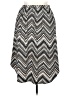 Bobeau Chevron-herringbone Gray Casual Skirt Size XL - photo 2