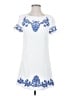 Lulus 100% Polyester White Casual Dress Size S - photo 1