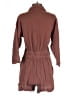 Lush 100% Cotton Brown Romper Size S - photo 2