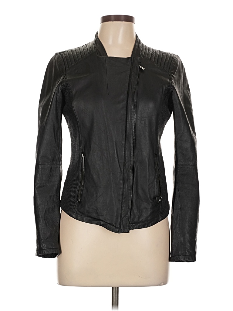 Pre-owned Zara Basic Jacket In Black