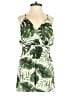 Fashion Nova 100% Polyester Tropical Green Romper Size XS - photo 1