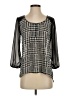 Maurices 100% Polyester Black 3/4 Sleeve Blouse Size S - photo 1