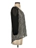 Maurices 100% Polyester Black 3/4 Sleeve Blouse Size S - photo 4