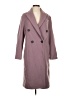 Vince. 100% Polyester Purple Coat Size S - photo 1