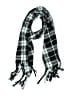 Only 100% Polyester Plaid Black Scarf One size - photo 1