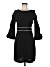 Shein Solid Black Casual Dress Size M - photo 1