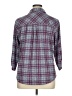 Berkley Jensen Tweed Purple 3/4 Sleeve Blouse Size XL - photo 2