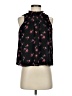 Banana Republic 100% Polyester Black Sleeveless Blouse Size XXS - photo 1