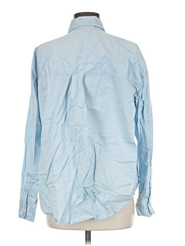 American Eagle Outfitters Long Sleeve Button-Down Shirt (view 2)